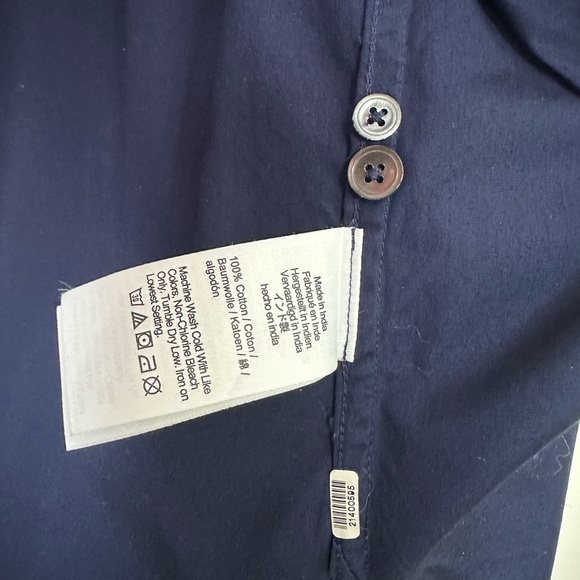 Women’s Madewell Blue Dress Shirt - Picture 5 of 5